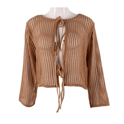 Γυναικεία κούφια ζακέτα μόδας